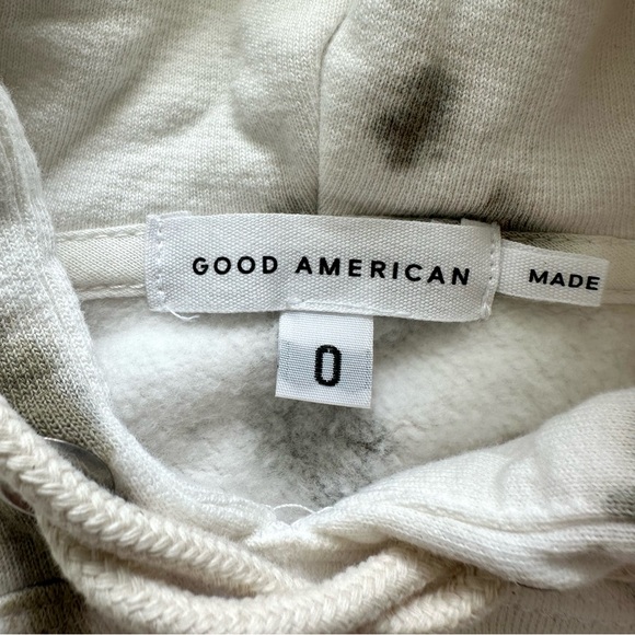 NWT!!! Good American crop sweatshirt size 0 or XS - Picture 5 of 10